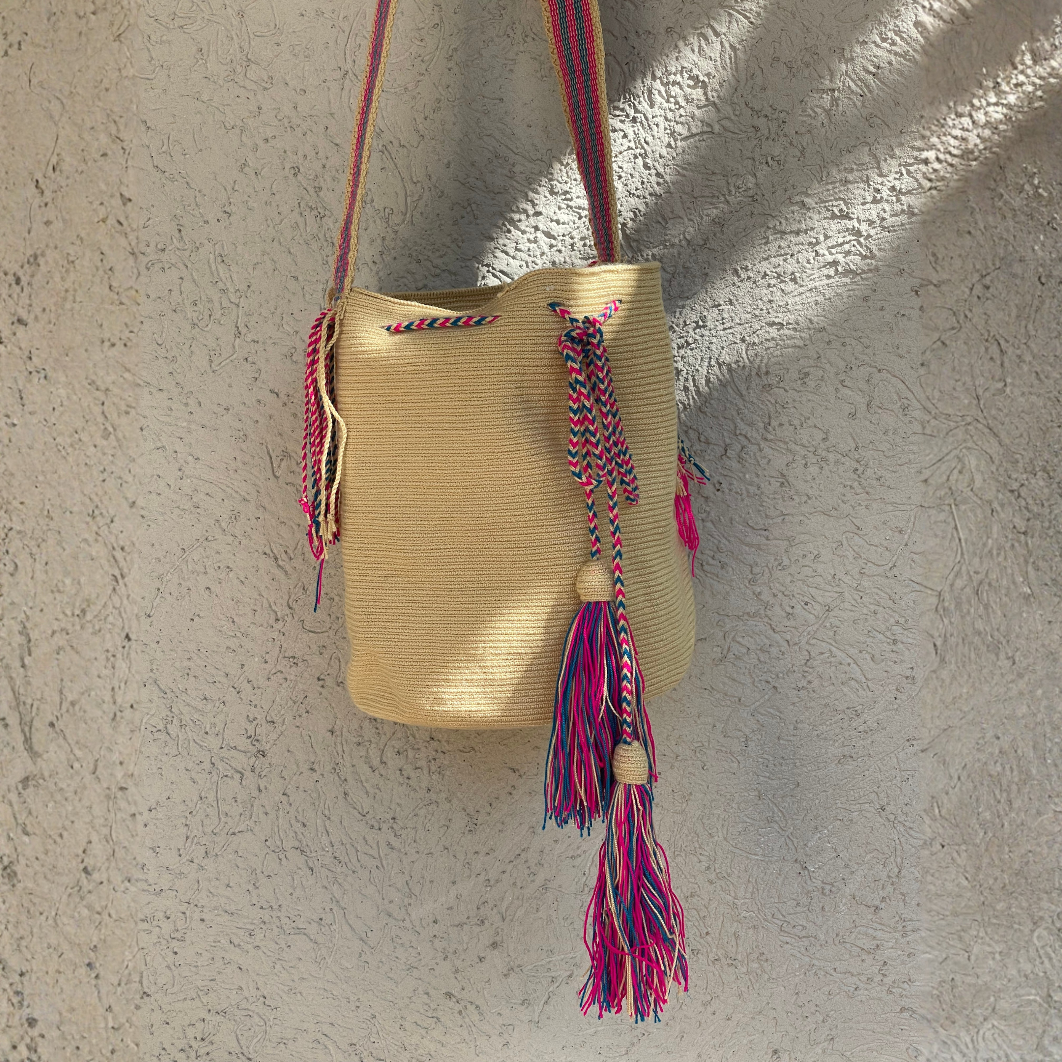 Mochila Arena y Morada