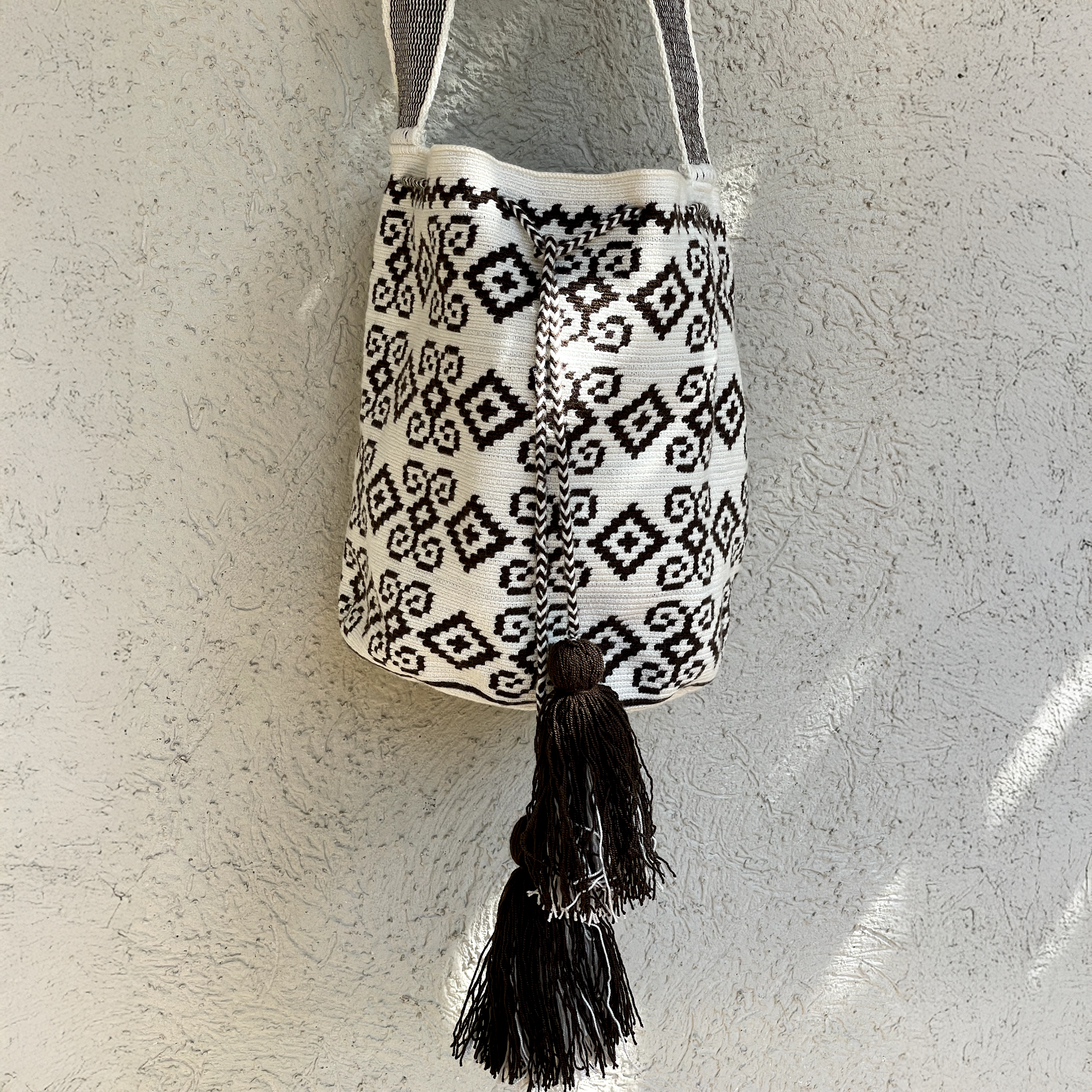 Mochila Rombos Negros